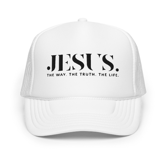 Jesus foam trucker hat