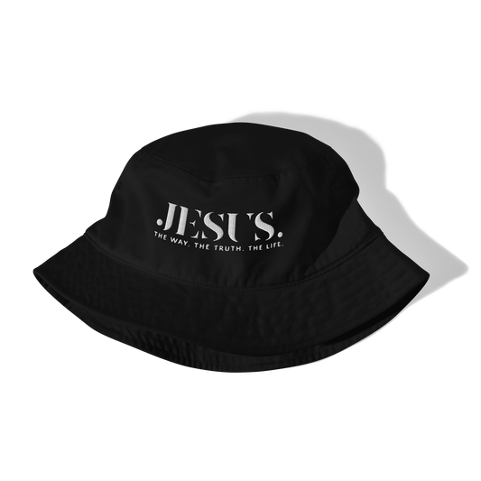 Jesus organic bucket hat